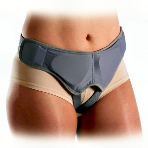 What are some good devices for groin hernia support?